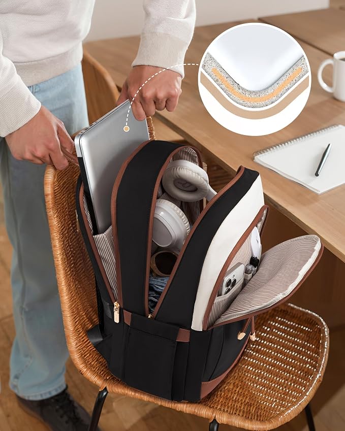 LOVEVOOK Backpack for Women, 15.6 Inch Laptop Backpacks for Work College Travel - Image 5