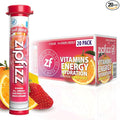 Zipfizz Daily Energy Drink Powder, Fruit Punch, 20 Pack 3-in-1 Sustained Energy by Zipfizz