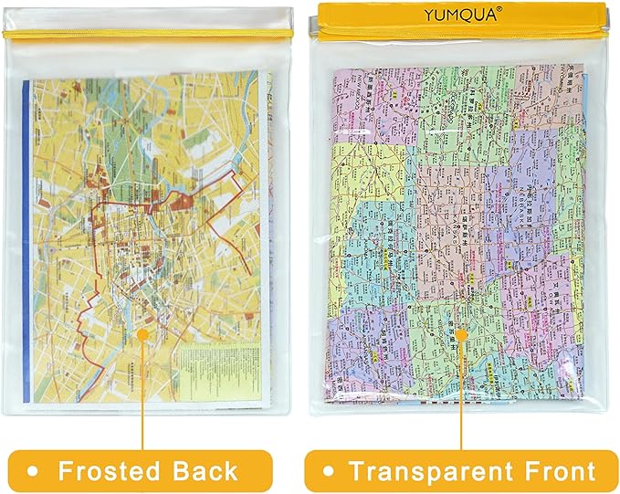 YUMQUA Waterproof Bags Large Size 3 Pack, fits Kayaking Boating Hiking Water - Image 4