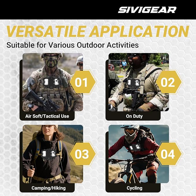 Tactical MOLLE Phone Holder for Plate Carrier Accessories - Image 7