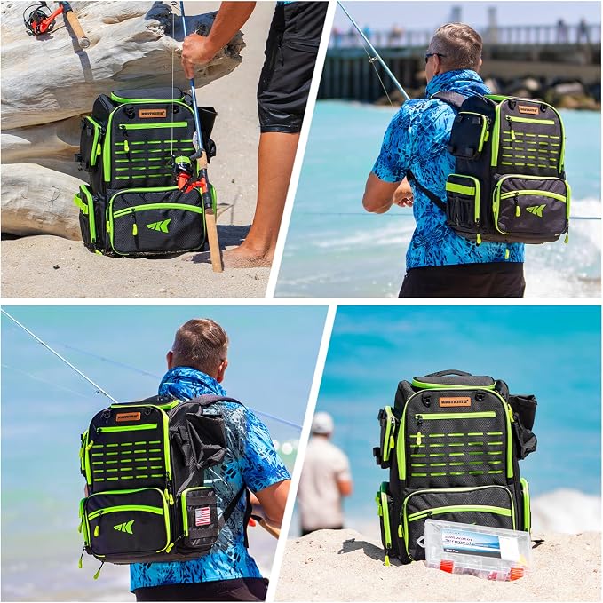 KastKing Bait Boss Fishing Tackle Backpack - Image 6