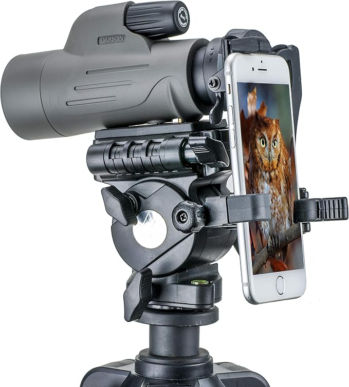 Carson MonoPix Smartphone Digiscoping Adapter Bundle by Carson