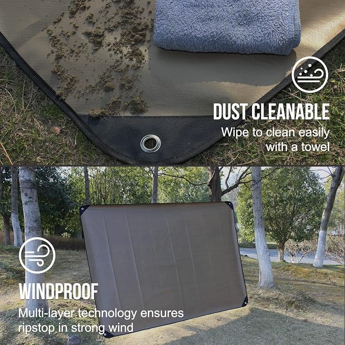 LYN Heavy Duty Emergency Blanket Survival Gear Waterproof Insulated Blanket - Image 5