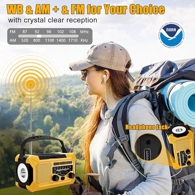 Emergency Hand Crank Radio - Image 8
