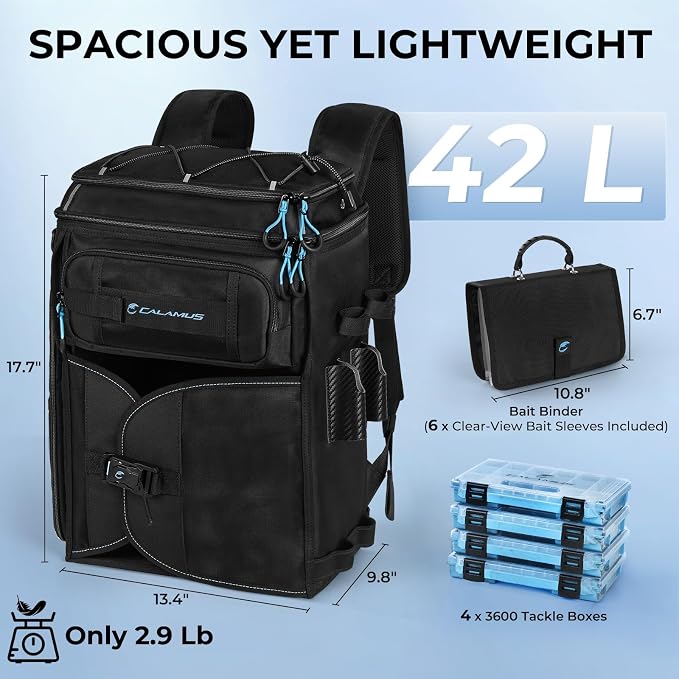 Calamus GearMaster Tackle Backpack - Image 2