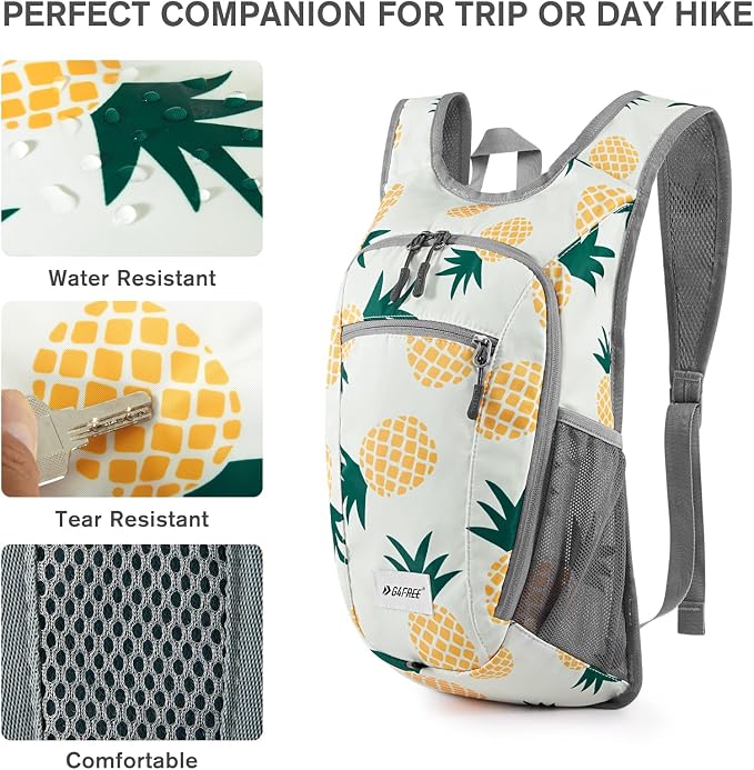 G4Free 10L/15L Hiking Backpack Lightweight Packable Hiking Daypack Small Travel - Image 4