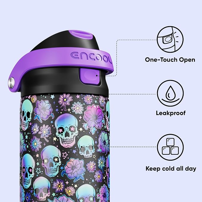 Encool SwiftSip Insulated Stainless Steel Water Bottle - Image 5