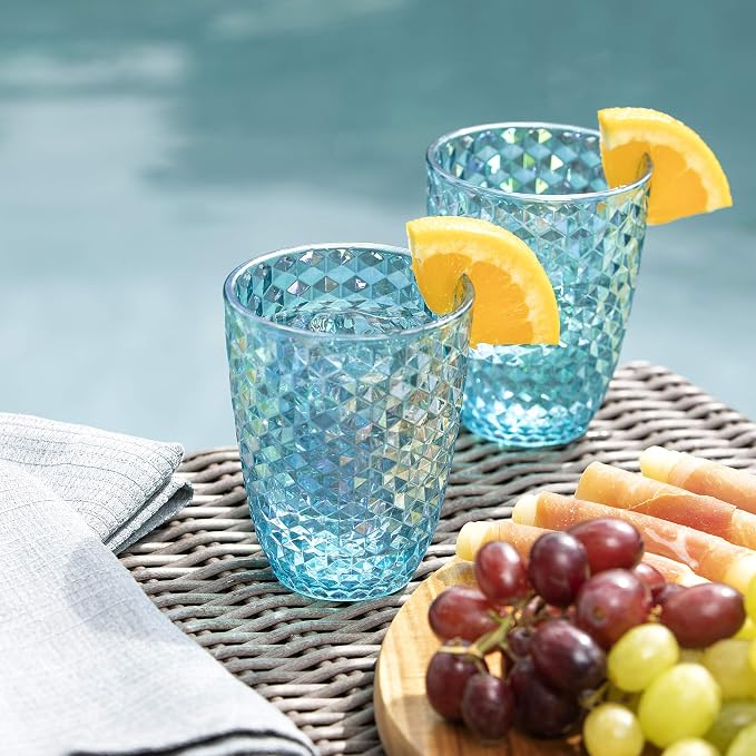 BELLAFORTE Shatterproof Tritan Plastic Short Tumbler, 12 oz - Image 4