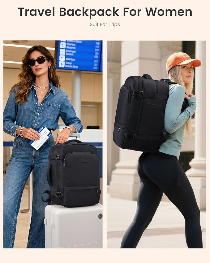 LOVEVOOK Travel Backpack for Women & Men, Carry On Backpack - Image 6