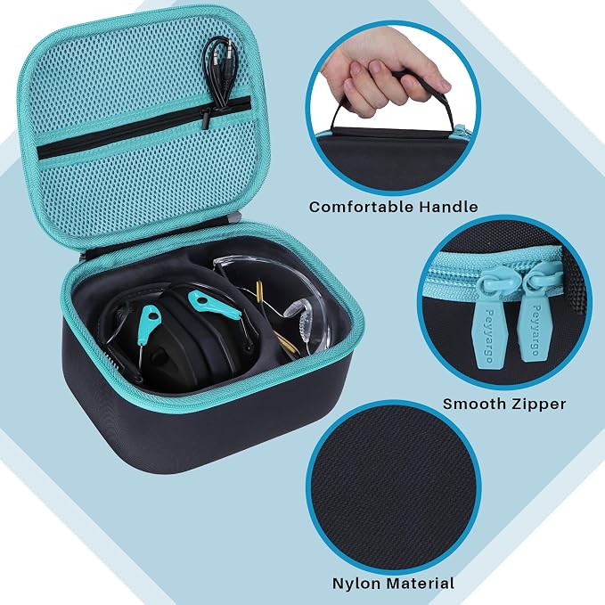 Storage Case Compatible with Walker's Razor Slim Shooting Hearing Protection - Image 5