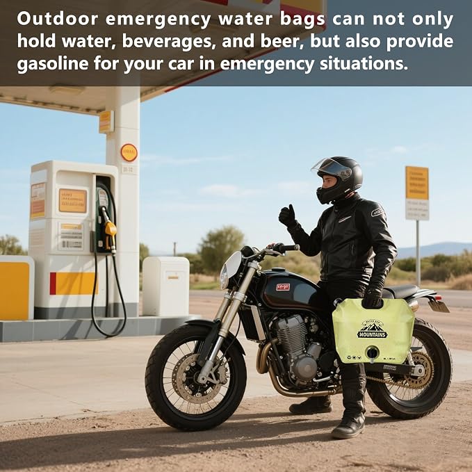 Collapsible 8L Water Storage Bag, BPA-Free Portable Folding Water Jug - Image 7