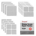 Secopad 28 Sheets Window Screen Patches Repair Kit, Strong Adhesive Fiberglass by Secopad