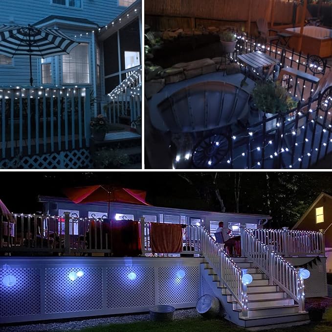 Extra-Long Solar String Lights Outdoor - Image 3