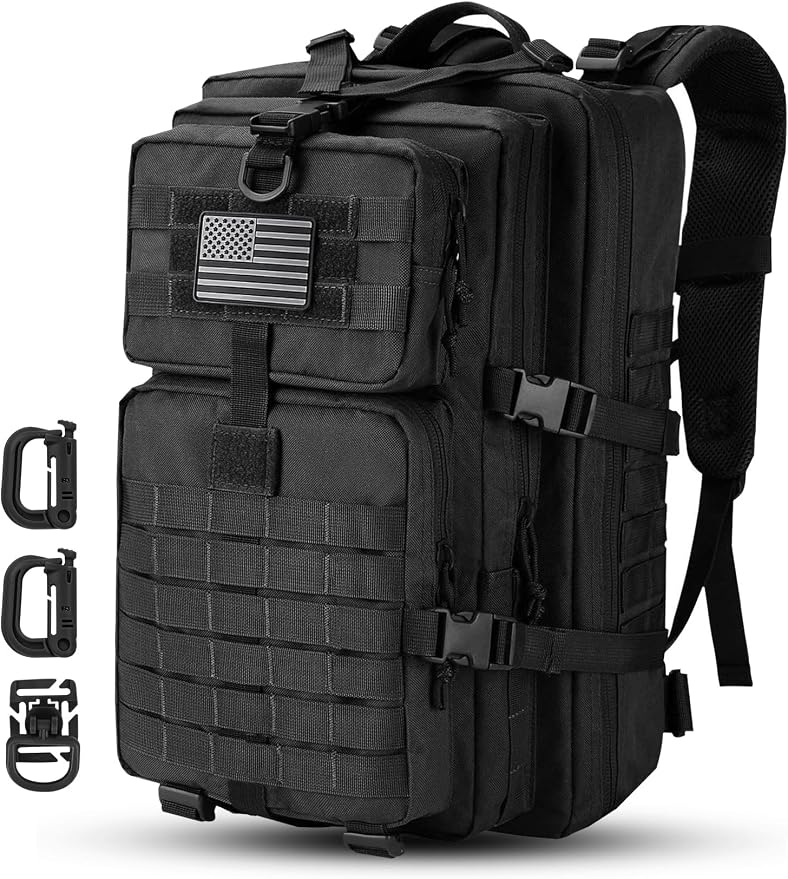 Hannibal Tactical MOLLE Assault Backpack, Tactical Backpack Military Army by HannibalTactical