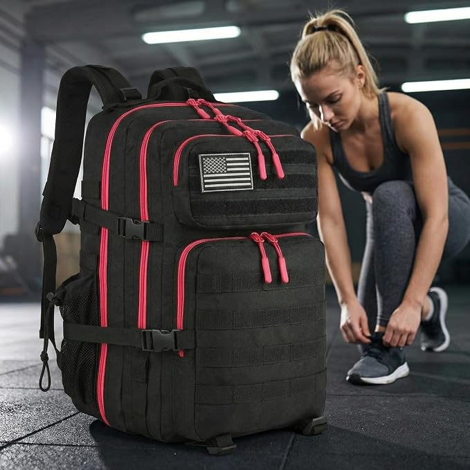 45L Tactical Backpack for Men Women, Military Assault Pack - Image 7