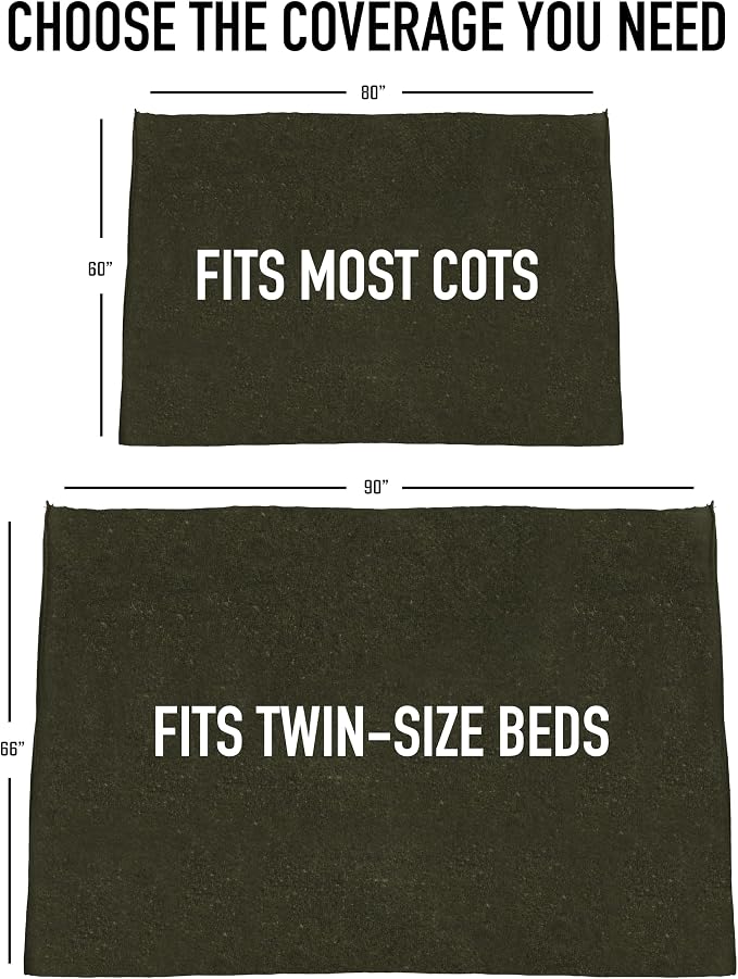 Rothco Wool Rescue Survival Blanket – Warm Emergency Outdoor, Camping Sleep - Image 4