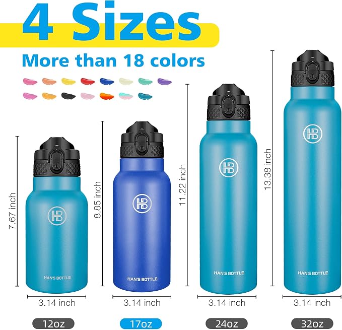 Han's Bottle Kids Water Bottle - Image 2