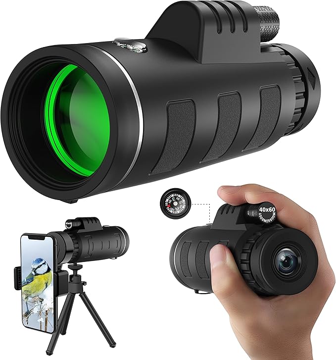 40x60 High Definition Monocular Telescope by Unknown