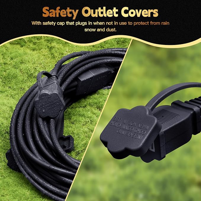 40FT Outdoor Extension Extension Cord - Image 5