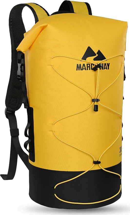 MARCHWAY Floating Roll Top Dry Bag, Flexible Lightweight TPU Waterproof by MARCHWAY