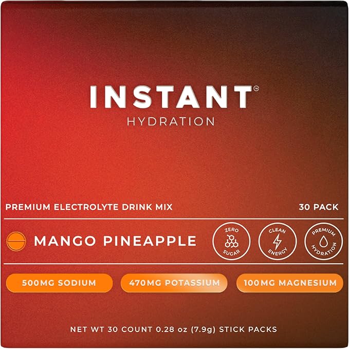 Instant Hydration Electrolytes Powder Packets by InstantHydration