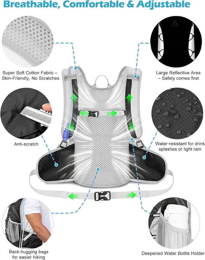 Hydration Backpack with 2L Water Bladder - Image 4