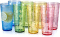 KOXIN-KARLU Mixed Drinkware 26-ounce Plastic Tumbler Acrylic Water Glasses by KOXIN-KARLU