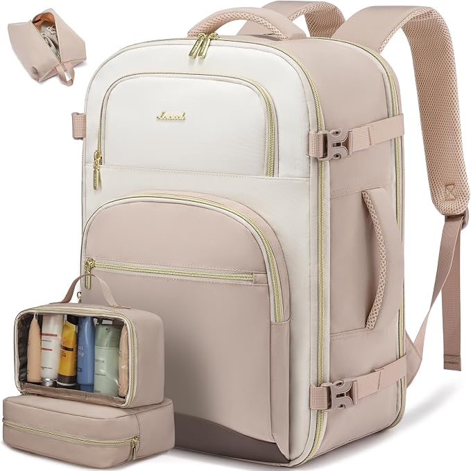 LOVEVOOK Travel Essentials Carry on Backpack 40L Travel Backpack by LOVEVOOK