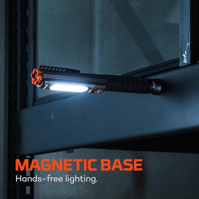 NEBO Big Larry 3 Work Light | USB-C Rechargeable, 600 Lumens, 7 Light Modes - Image 4