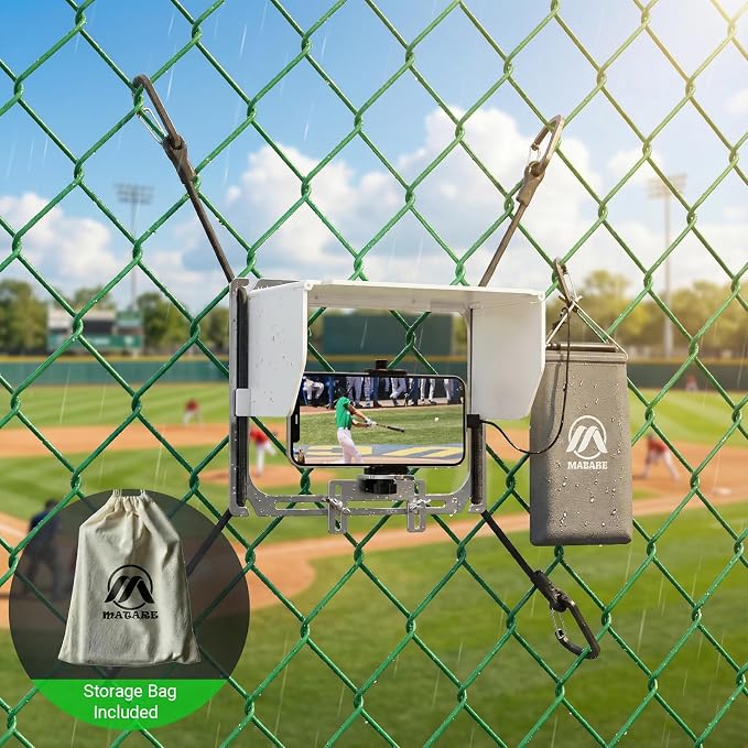Cell Phone Fence Mount with Shade, Game Changer Mounting Kit, Gamechanger - Image 7