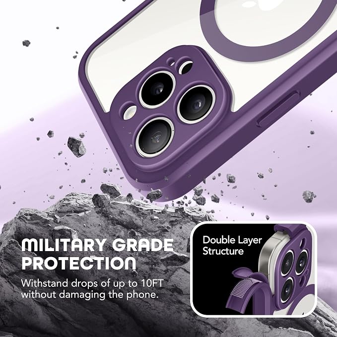 TIESZEN for iPhone 15 Pro Max Case, Compatible - Image 6