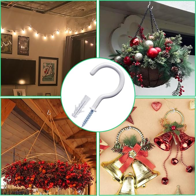 30 Pcs Ceiling Hooks for Hanging Plants - Image 4