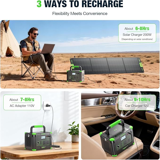 EBL 1000W Portable Power Station - Image 10