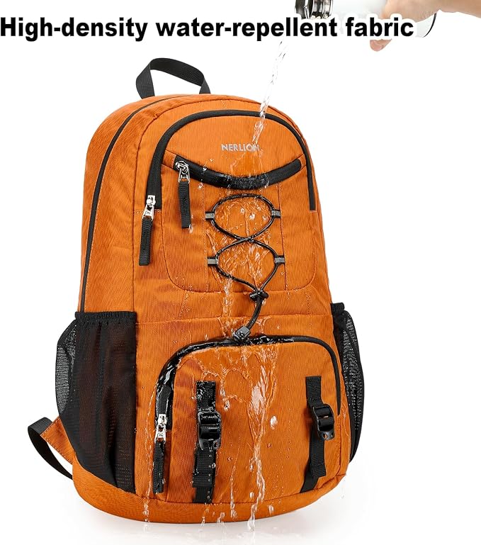 Nerlion Lightweight Foldable 35L Hiking Backpack Travel Backpack - Image 7