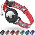 Reflective AirTag Cat Collar, Integrated Cat Tracker Collar by ODOKELE