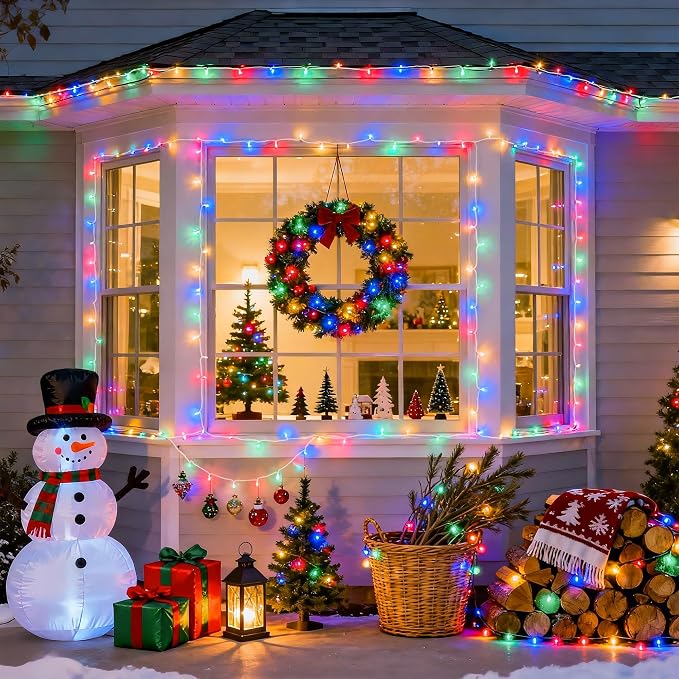 JMEXSUSS Multicolor Christmas Lights Battery Operated - Image 2