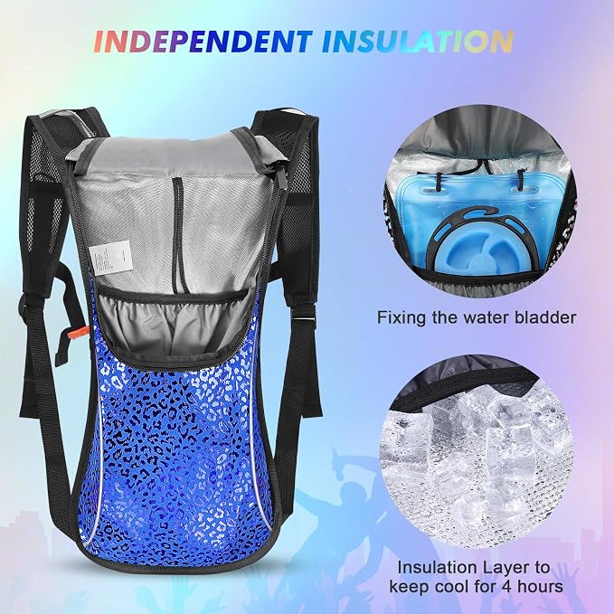 Rave Hydration Pack, Hydration Backpack - Image 4