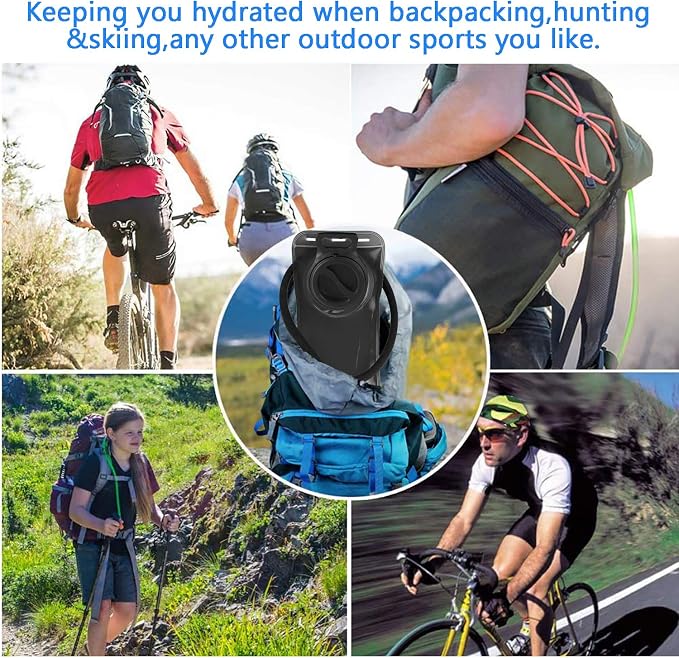 Hydration Bladder 1.5L-2L-3L, Leak Proof Water Reservoir - Image 6