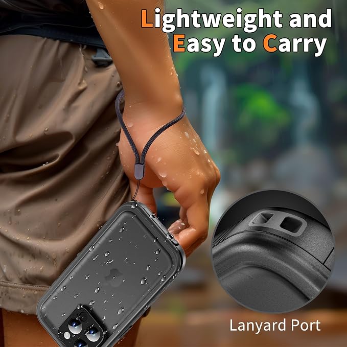 Cozycase Compatible with iPhone 14 Pro Max Waterproof Case - Image 7