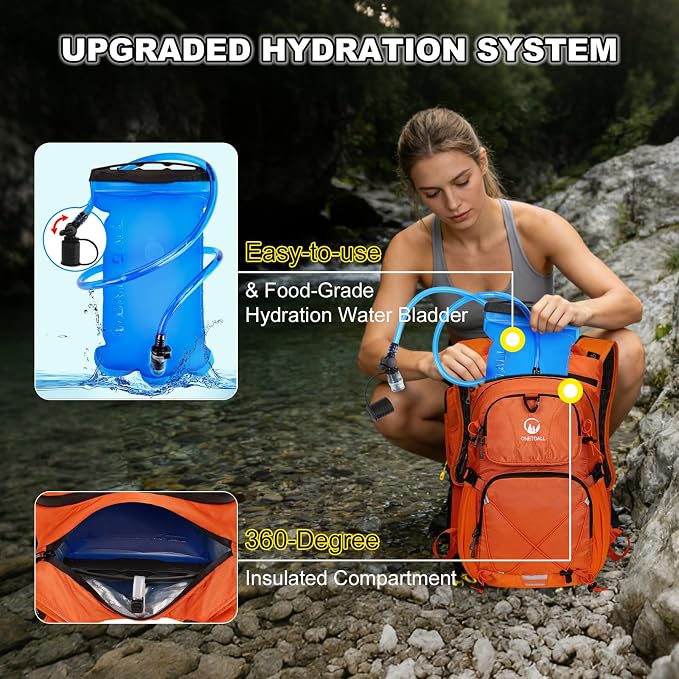 Hydration Backpack 22L, Hiking Backpack - Image 3