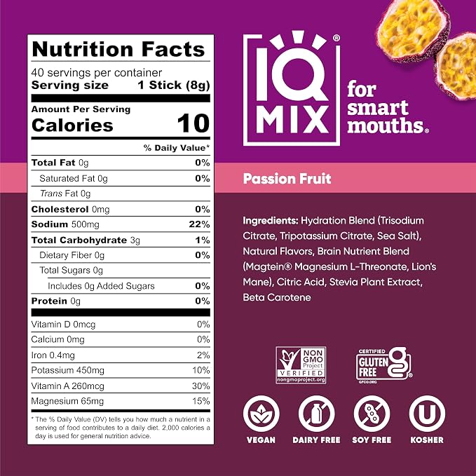 IQMIX Hydration Electrolyte Powder – 4-in-1 Formula - Image 8