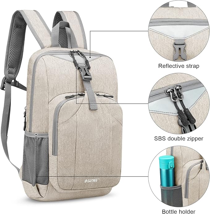 G4Free Mini 10L Hiking Daypack Small Hiking Backpack Cycling Compact Shoulder - Image 6