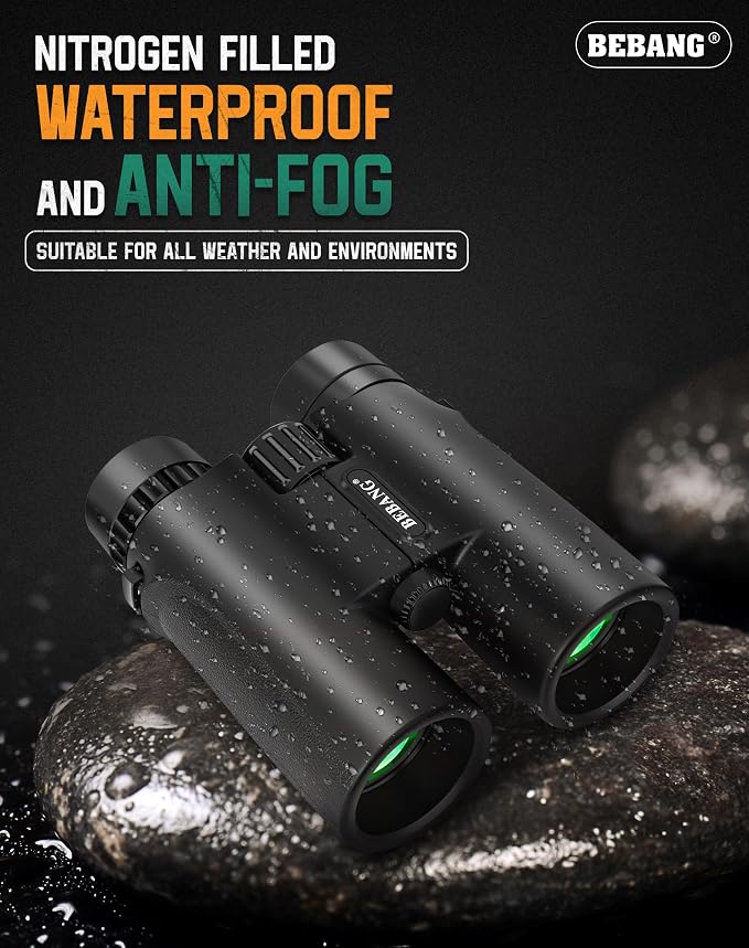 BEBANG Binoculars for Adults 10x42 High Powered Waterproof Binoculars for Bird - Image 4