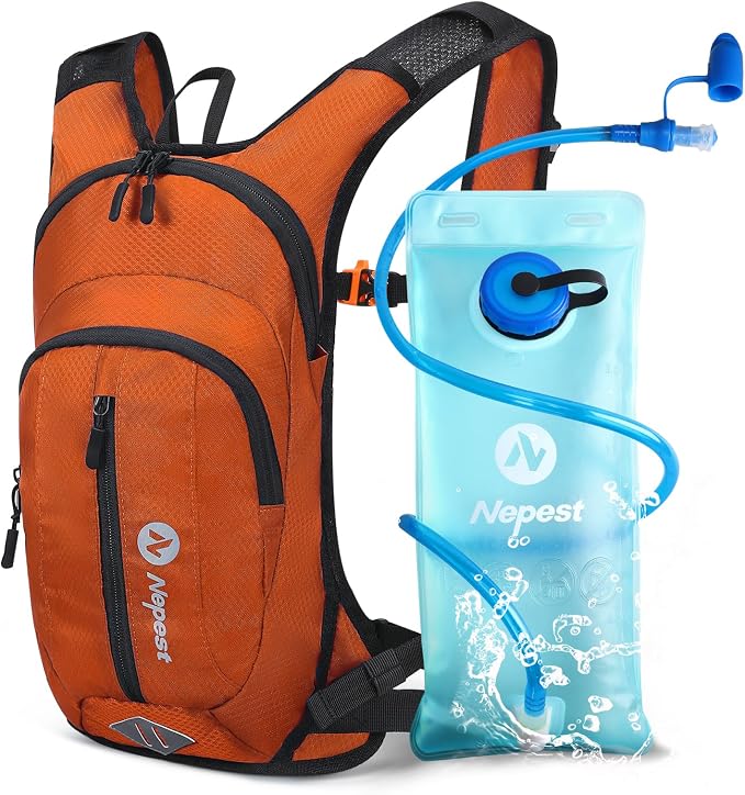 Nepest Hydration Pack Backpack for Women & Men, Lightweight Water Backpack by NepestSports