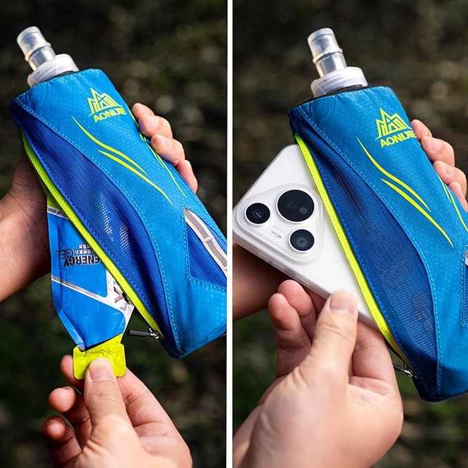 Azarxis TPU Soft Flask Collapsible Water Bottles BPA-Free 250ml 350ml 500ml - Image 7