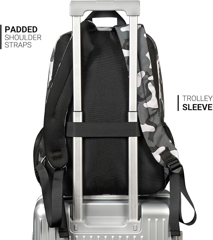 ZORFIN 26L Backpack for College, and Travel: Water Resistant Bookbag - Image 4