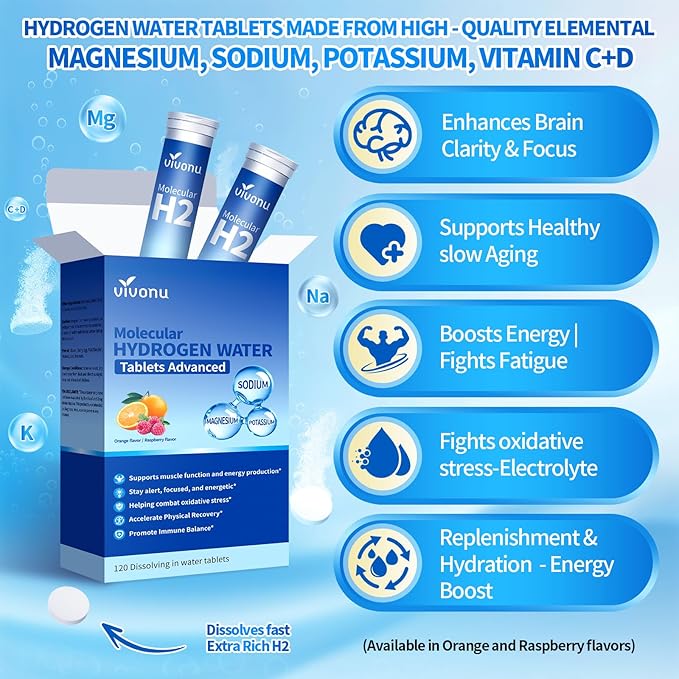 VivoNu Hydrogen Water Tablets - Image 2