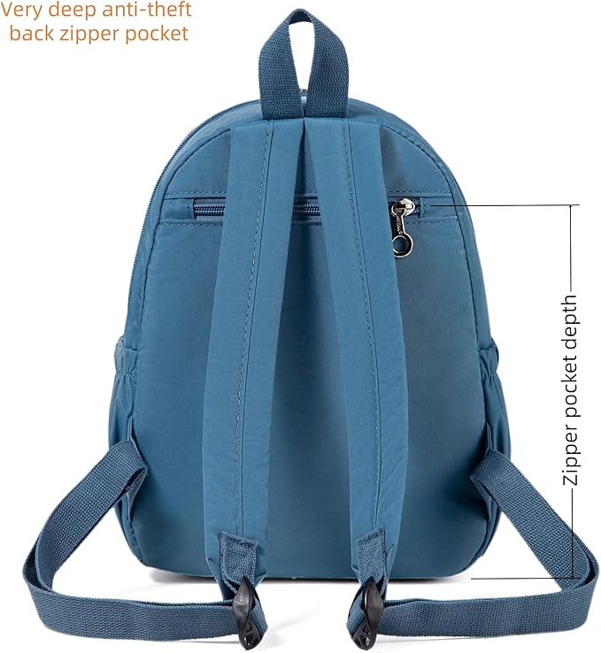 AOTIAN Mini Lightweight 11.8 Inch Backpack Durable Travel Hiking Women and - Image 4