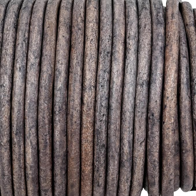 GENIQUE Real/Genuine Round Leather String Cord - Image 5