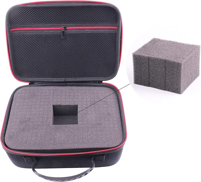 Hard Case with Customizable Foam Insert, 11 x8.26 x4.33 inch Hard Sided - Image 3